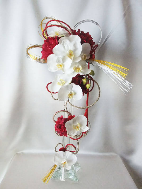 アーティフィシャルフラワー・和装ブーケ