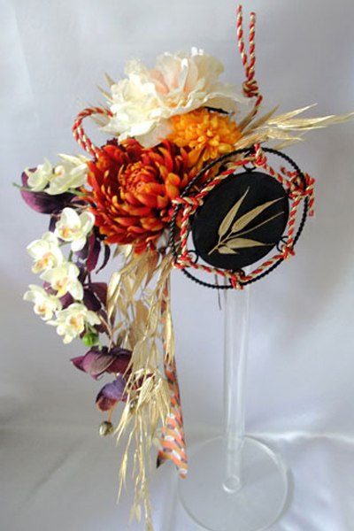 アーティフィシャルフラワー・和装ブーケ