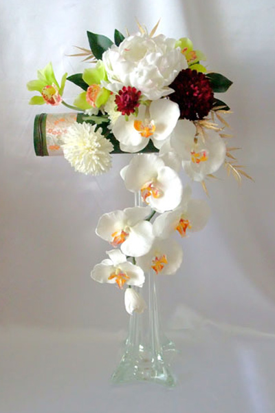 アーティフィシャルフラワー・和装ブーケ