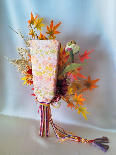 アーティフィシャルフラワー・和装ブーケ