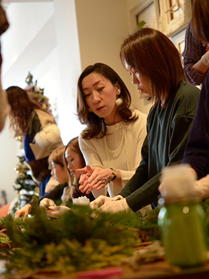 フラワーデザイン教室